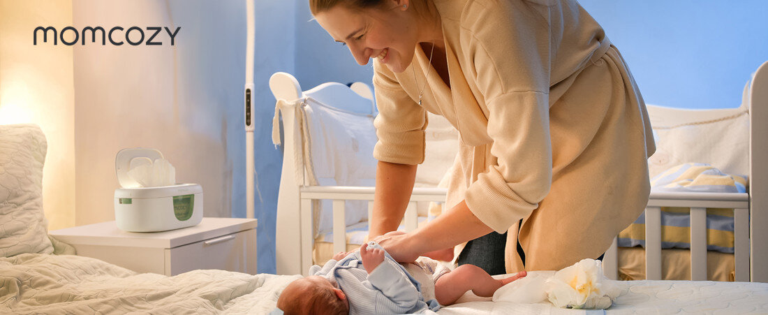 Podgrzewacz do chusteczek MOMCOZY WW01 wygląd prezentacja design wizualizacja lifestyle