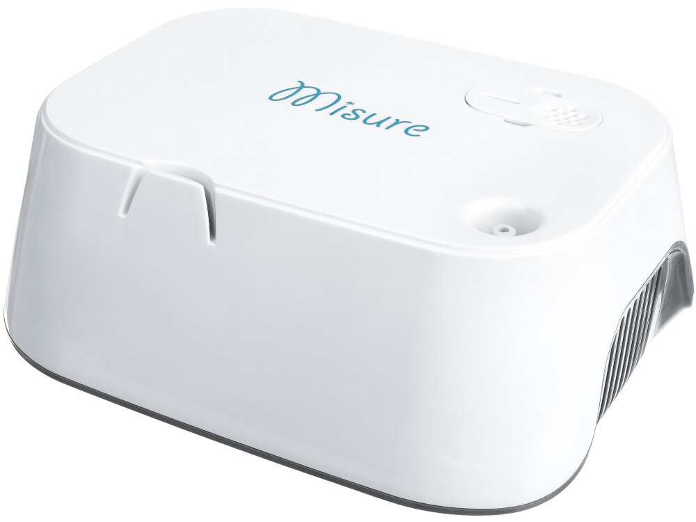 Inhalator nebulizator pneumatyczny MISURE MI-NEB moc ciśnienie wymiary przechowywanie Niezawodna konstrukcja