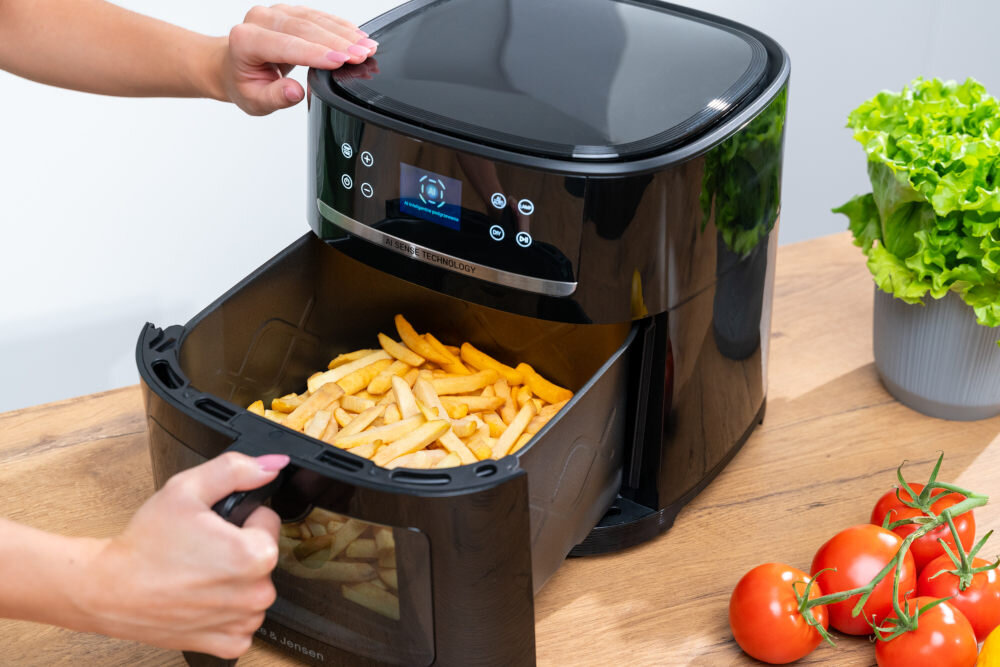Frytkownica beztłuszczowa GOTZE & JENSEN AF800K AI Air Fryer Pojemność XXL 8 litrów