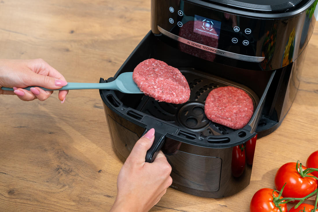 Frytkownica beztłuszczowa GOTZE & JENSEN AF800K AI Air Fryer Wysoka moc szybko efektywnie jakość