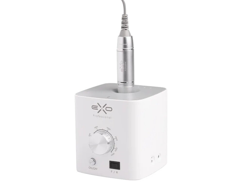 Frezarka do paznokci EXO Eko CX3 stabilna praca, mocny silnik, płynna regulacja, szybkie usuwanie masy z paznokci, oszczędność czasu