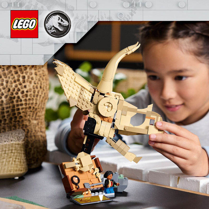 Szkielety dinozaurów z serii LEGO® Jurassic World do zbudowania