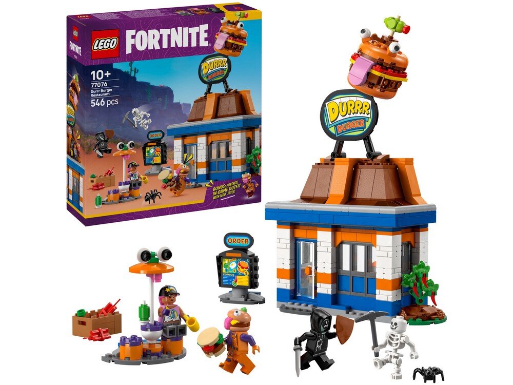 LEGO 77076 Fortnite Restauracja Durrr Burgerownia Zestaw 