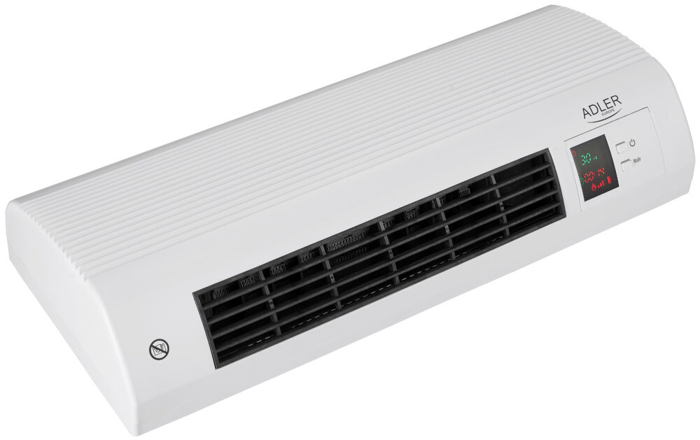 Kurtyna powietrzna ADLER AD 7714 dwa poziomy grzania 1000 W 2000 W można dopasować pracę urządzenia