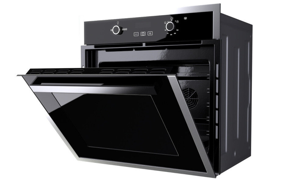 Piekarnik SOLGAZ SPG-67 Gazowy Czarny A termoobieg