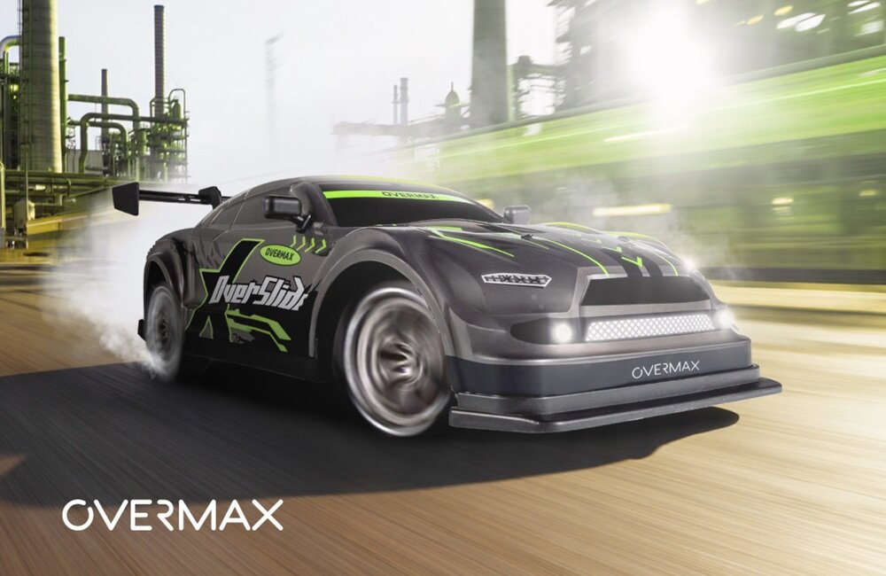 Samochód zdalnie sterowany OVERMAX X-Overslide kv początek opisu