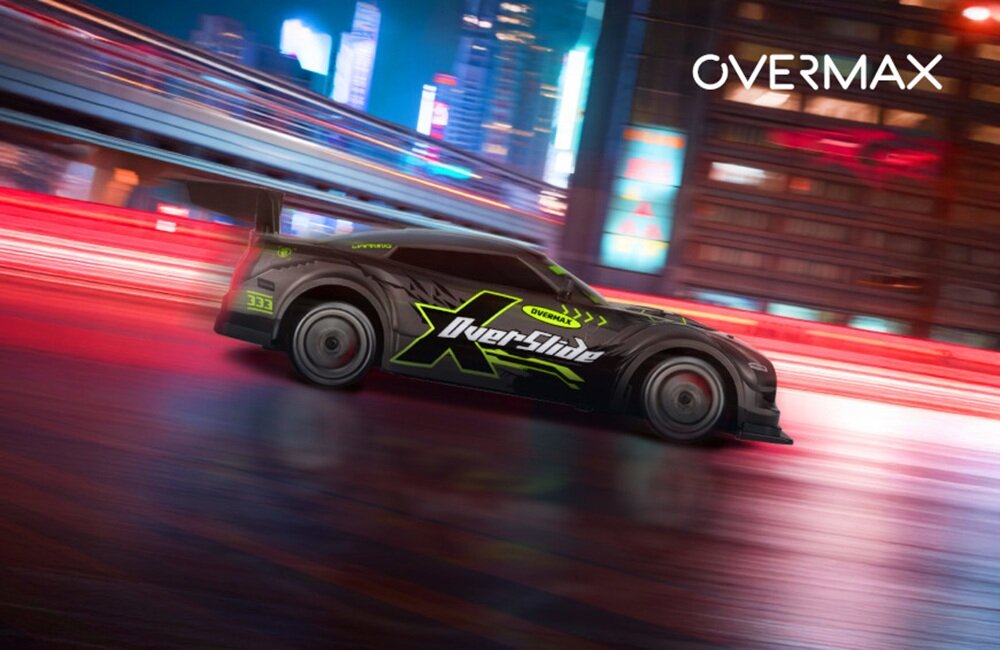 Samochód zdalnie sterowany OVERMAX X-Overslide zdalne sterowanie, precyzja, adrenalina