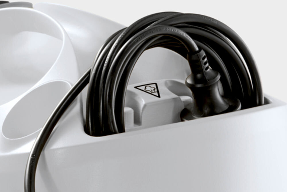 Parownica KARCHER SC 4 EasyFix Home Line 1.512-631.0 - zestaw z żelazkiem schowek na akcesoria blokada pistoletu