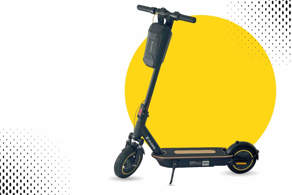 Hulajnoga elektryczna XRIDER M10 PRO Czarny innowacyjna technologia stylowy design do dynamicznego i ekscytujacego podrozowania silny cichy silnik elektryczny plynne przyspieszenie stabilna jazda stopien ochrony IPX4