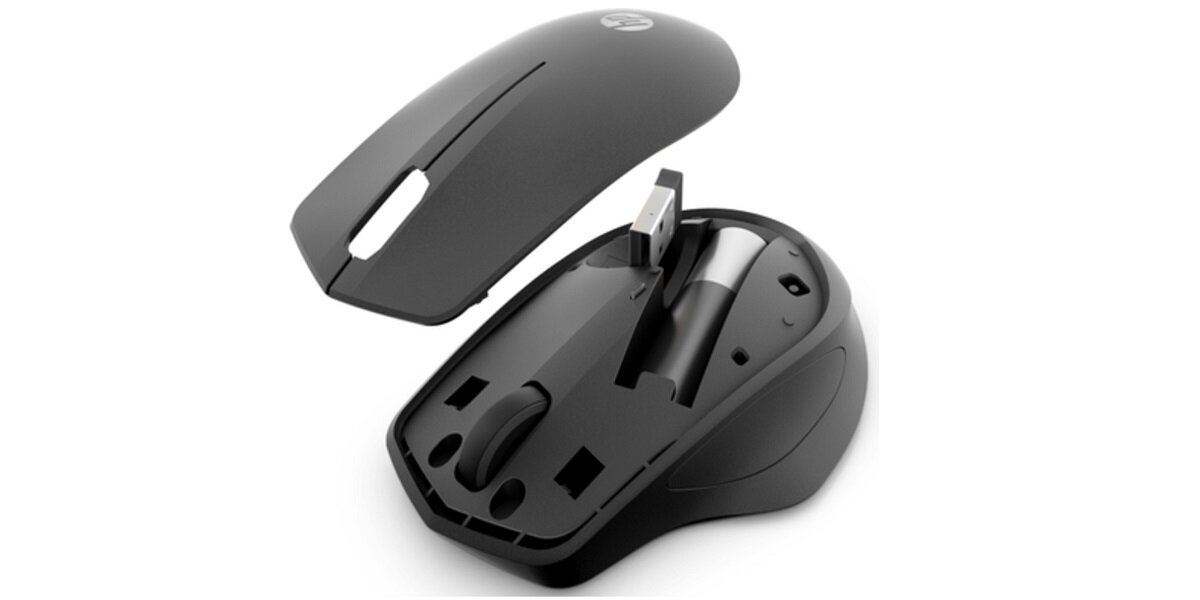 Mysz HP 280 Silent Sprytny, bezprzewodowy komfort
