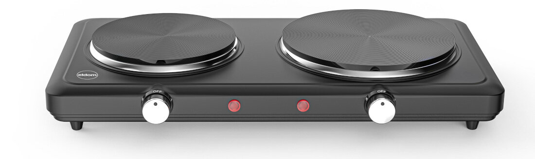 Kuchenka nastawna ELDOM PG22 Master Duo osobna regulacja temperatury wygoda użytkowania kontrola proces gotowanie Dwie lampki kontrolne monitorowanie