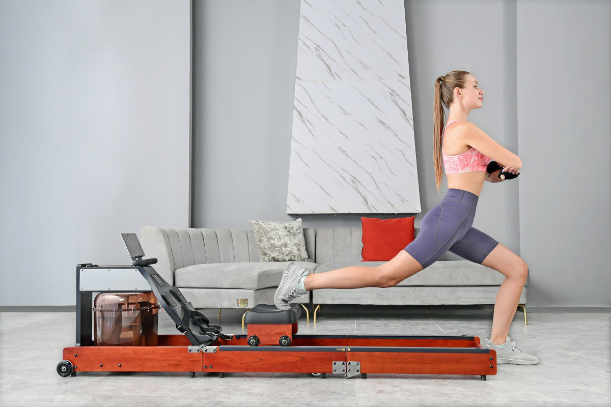 Wioślarz wodny KINGSMITH RMWR1F SA rzeźbienie ciało spalanie kalorie