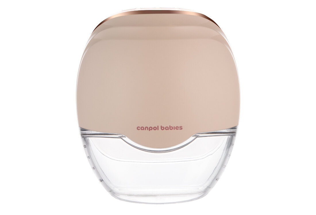 Laktator CANPOL BABIES Hands-free Długi czas pracy łatwe ładowanie użytkowanie cztery sesje odciąganie mleka