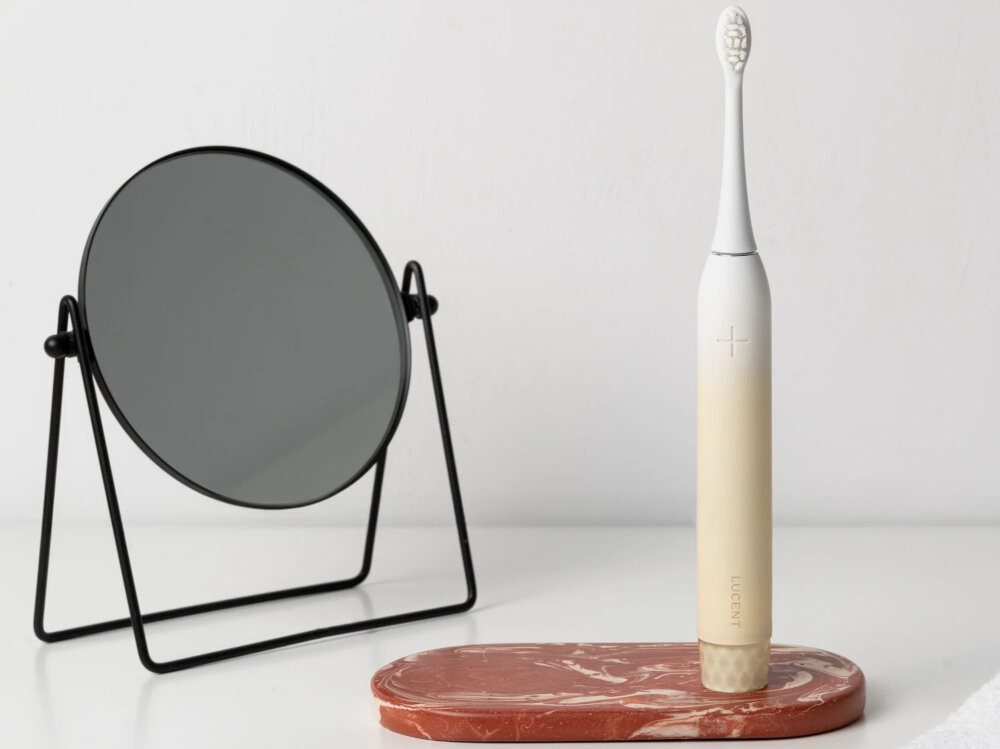 Szczoteczka soniczna BE LUCENT Prism Różowy Automatyczna praca wibracji Inteligentny system drgań ułatwia prawidłową technikę szczotkowania