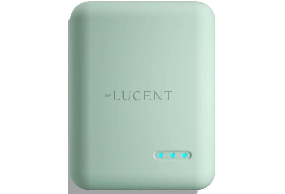 Etui do szczoteczek sterylizujące UV-C BE LUCENT Aurora Wygoda w domu i w podróży port USB-C  około 60 cykli sterylizacji na jednym ładowaniu