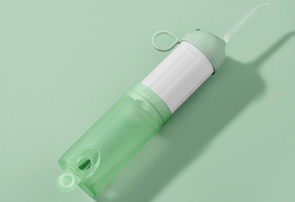Irygator BE LUCENT Flare Water Flosser Miętowy Optymalna pojemność zbiornika Zbiornik na wodę pielęgnacja kontrola proces