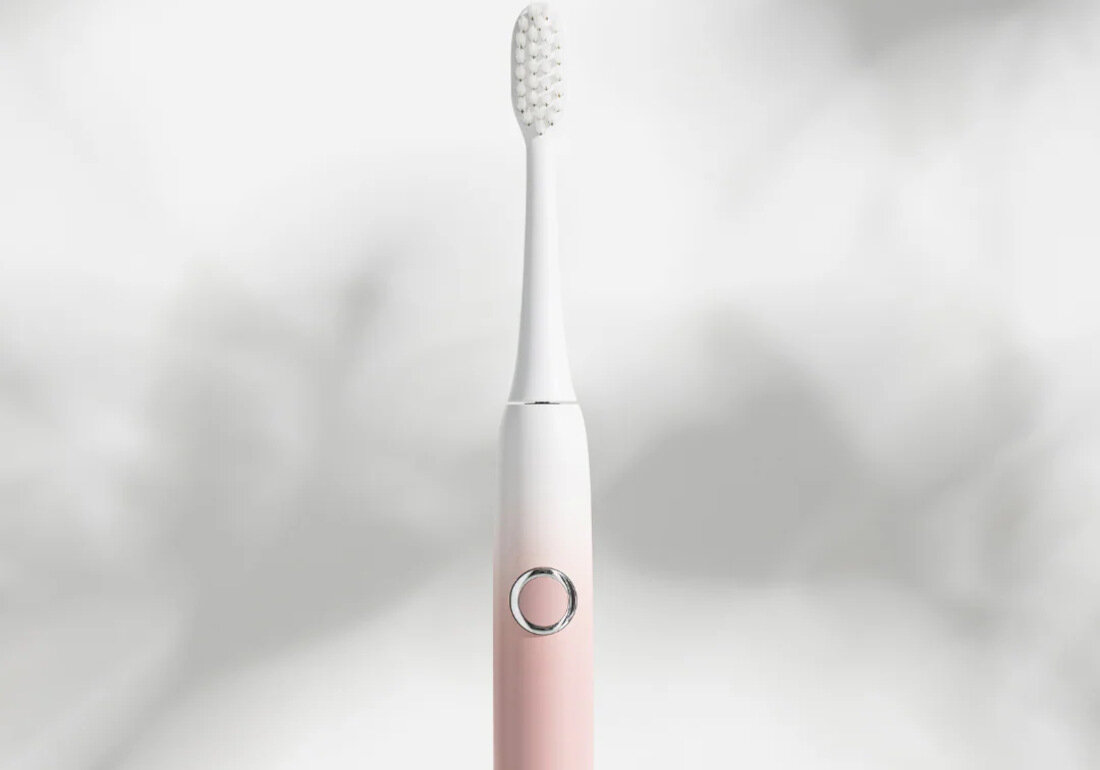 Szczoteczka soniczna BE LUCENT Spark Miętowy Kontrola czasu szczotkowania Wbudowany 2-minutowy timer  zalecenia higiena