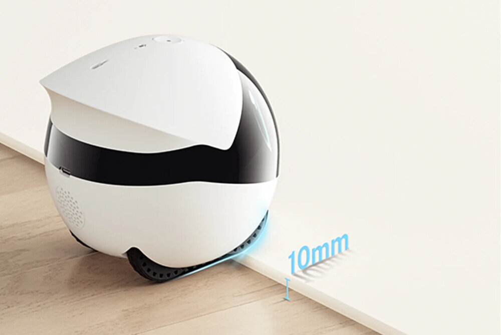 Inteligentny robot towarzyszący ENABOT EBO Air 2S Biały robot domowy konstrukcja oczy