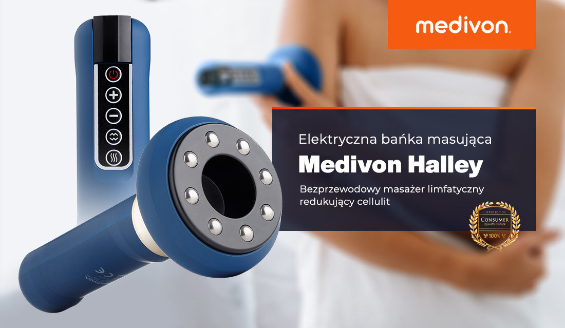 Masażer ręczny Gun MEDIVON Halley masaż masażysta lifestyle wygląd prezentacja wizualizacja osoba użytkuje