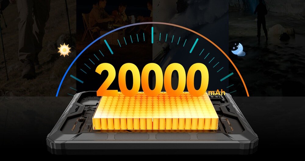 Oscal Spider 10 bateria 20000 mAh szybkie ładowanie 45 W reverse charging