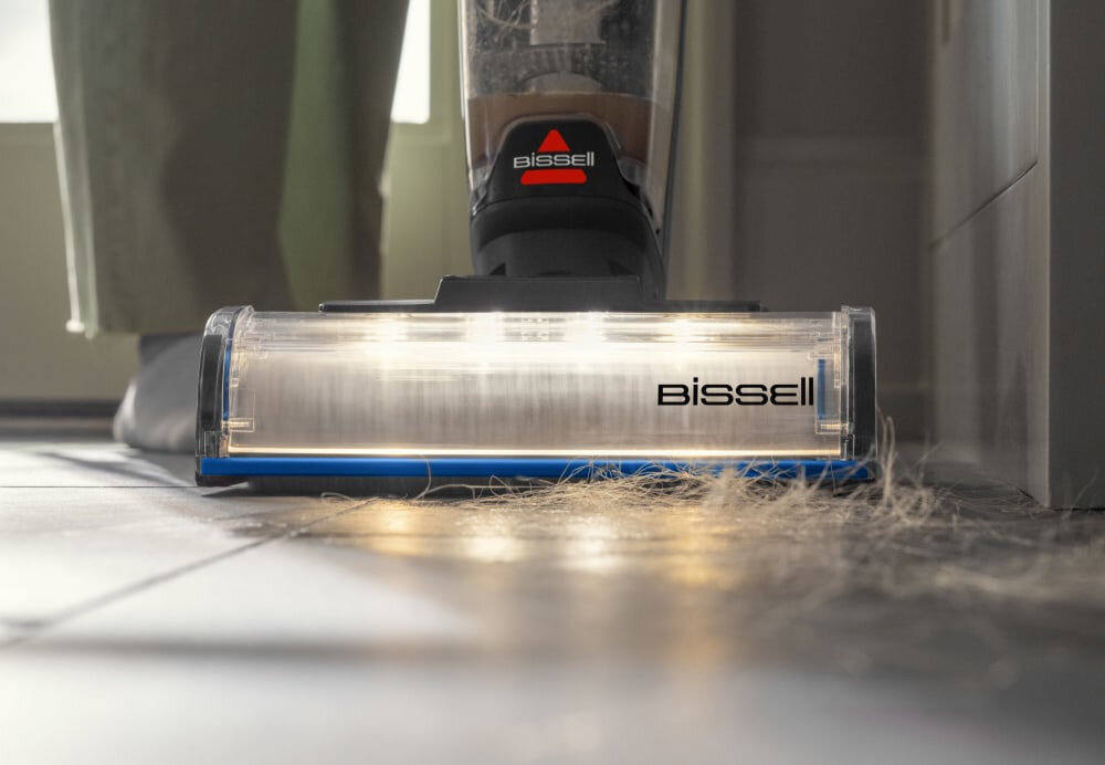 Odkurzacz BISSELL Crosswave Omnifind Select Technologia Tangle-Free zapobiega blokowaniu bezproblemowa praca