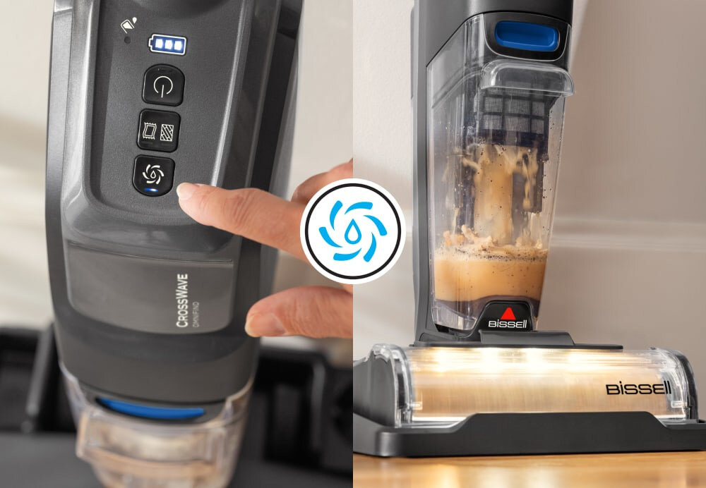 Odkurzacz BISSELL Crosswave Omnifind Select Automatyczne samooczyszczanie brud sierść zanieczyszczenia  konserwacja