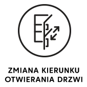 Zmiana kierunku otwierania drzwi