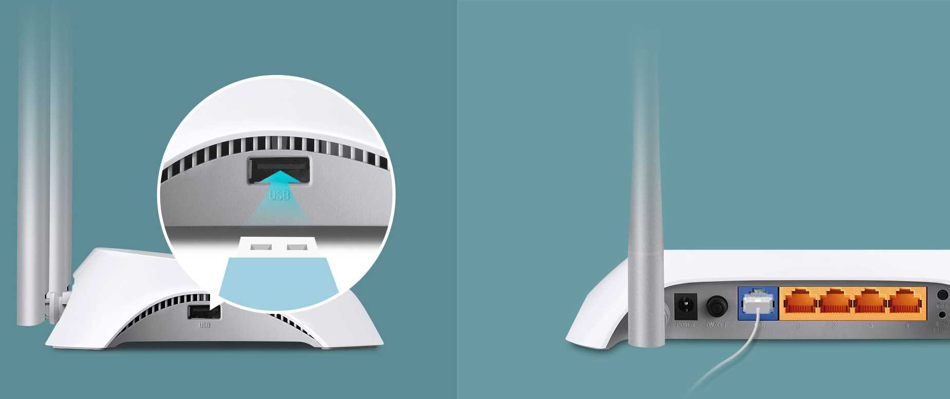 Router TP-LINK TL-MR3420 - Tether 