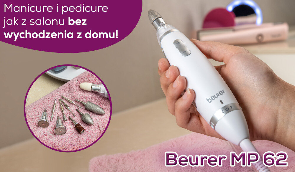 Zestaw do paznokci BEURER MP 62 do stóp i dłoni