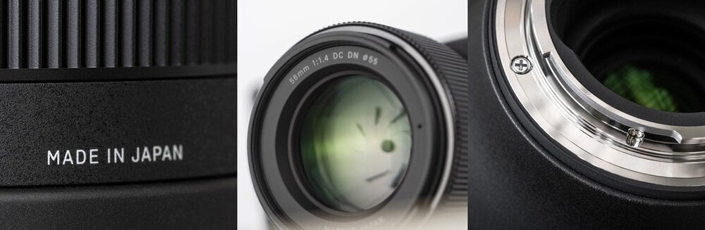 Obiektyw SIGMA Digital C 56mm f-1.4 DC DN     opis