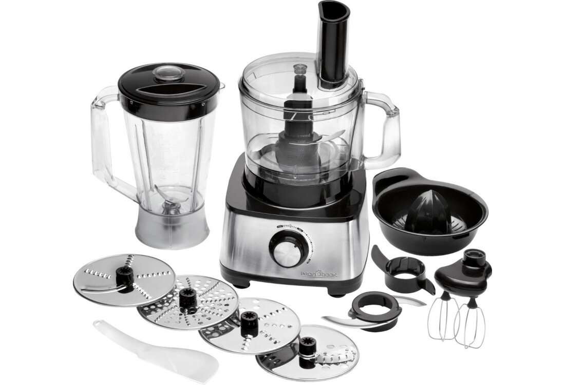 Robot kuchenny PROFI COOK PC-KM 1063 1200W z blenderem kielichowym wygląd design prezentacja wizualizacja Jeden sprzęt, wiele możliwości