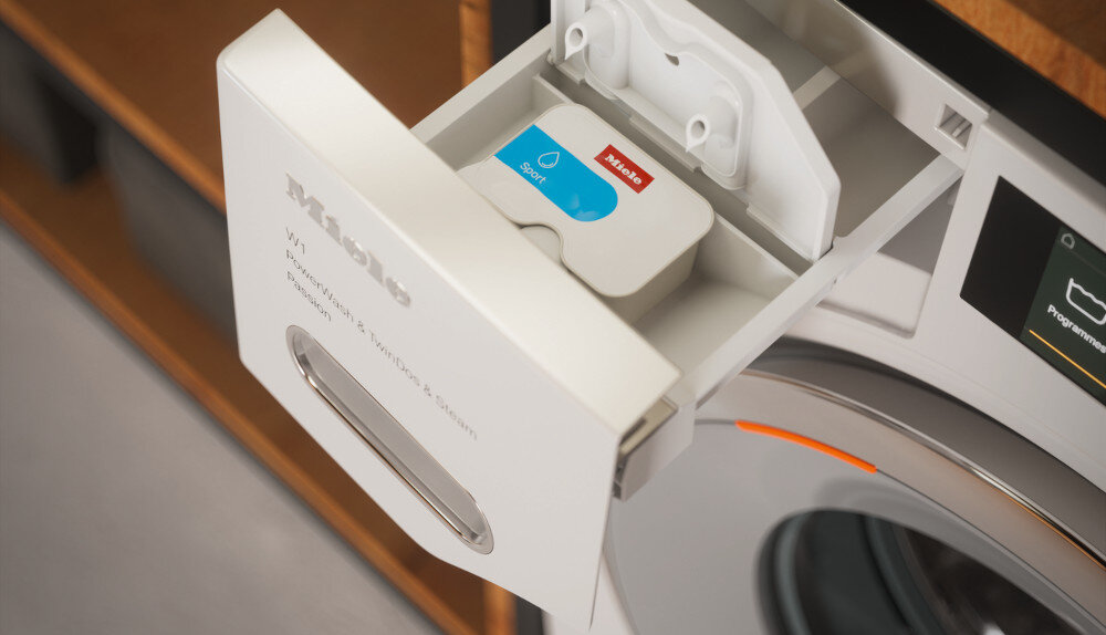 PRALKA MIELE WWI880 WCS dozowanie porcje CapDosing kapsułki recykling