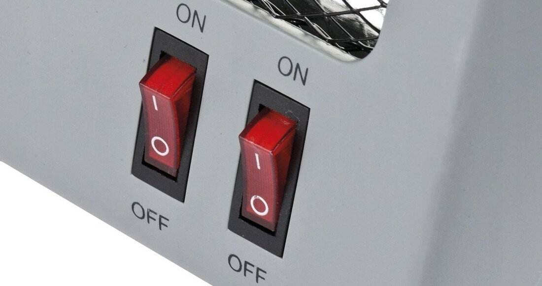 Promiennik G3FERRARI G60005 wyposazenie termostat dwa poziomy grzania kontrola mocy ustawienia