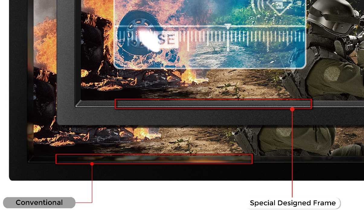 Monitor BENQ RL2755 - Wąska Ramka