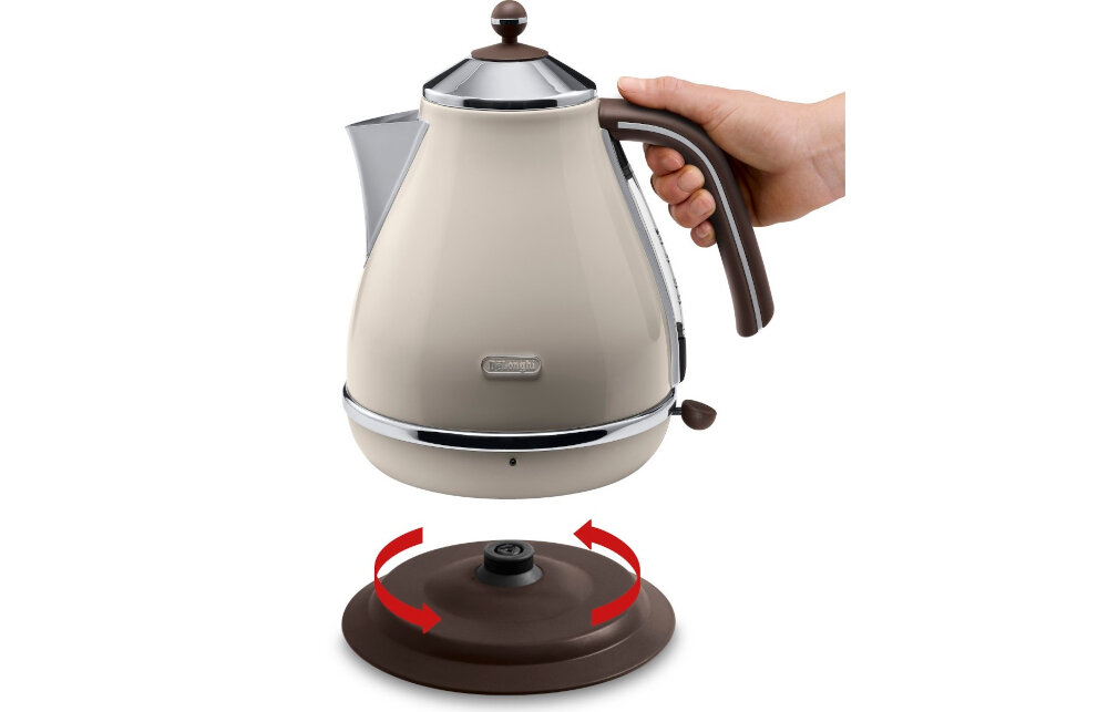 Czajnik DELONGHI KBOV2001.BG Icona Vintage Obrotowa podstawa
