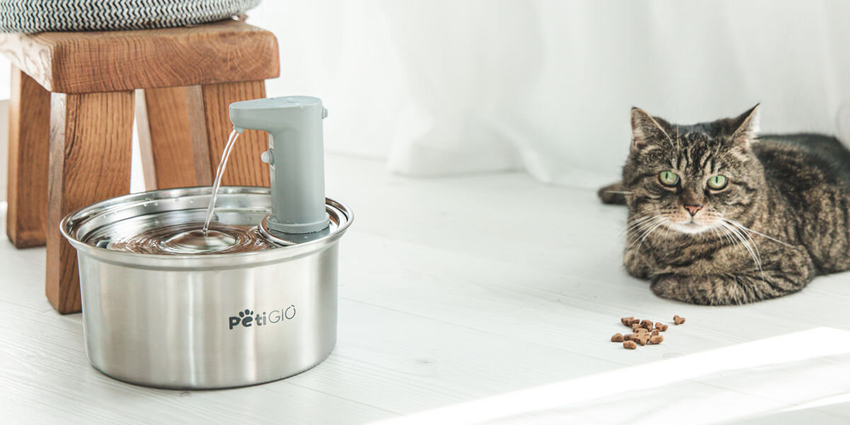Fontanna dla zwierząt PETIGIO Peti-to-Eat PETI-150 cicha praca