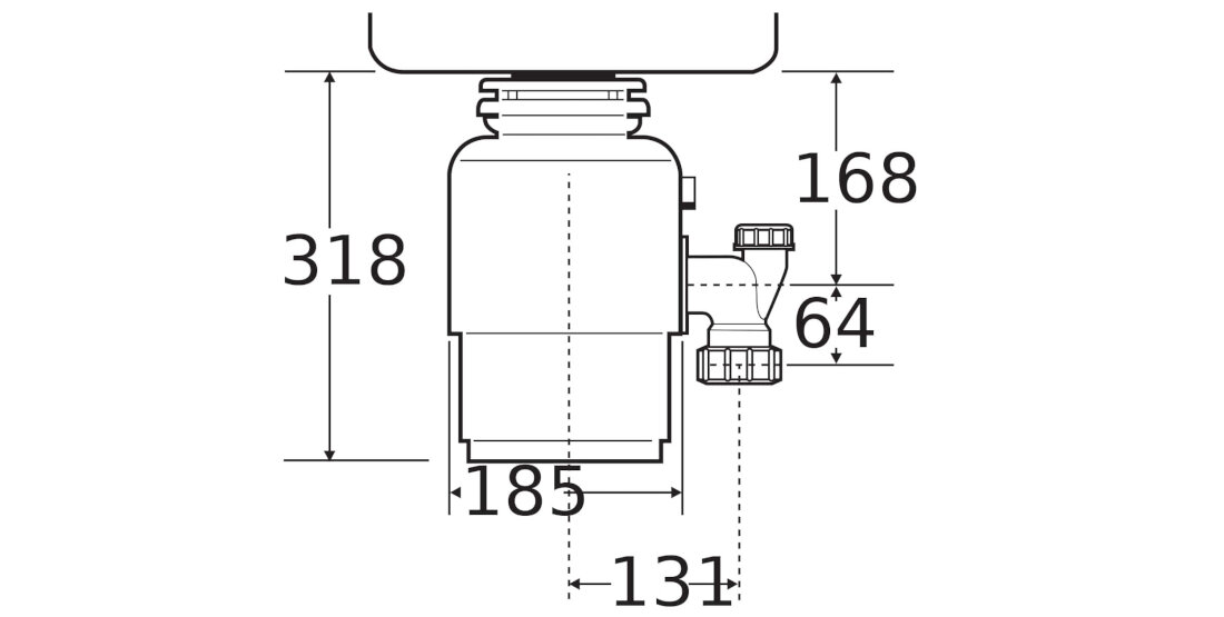 Mlynek do rozdrabniania odpadow TEKA TR 750 bezpieczna konstrukcja nie ma ostrzy system miazdzacy