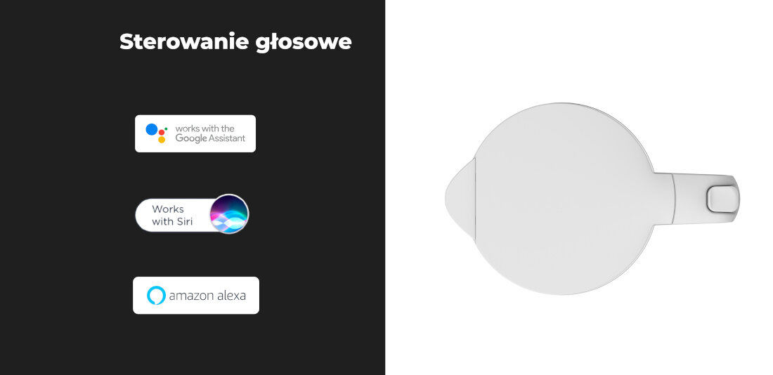 Czajnik AENO EK8S Biały sterowanie glosowe