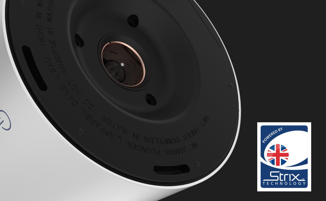 Czajnik AENO EK8S Biały Efektywny kontroler Strix® wysoka jakosc standardy