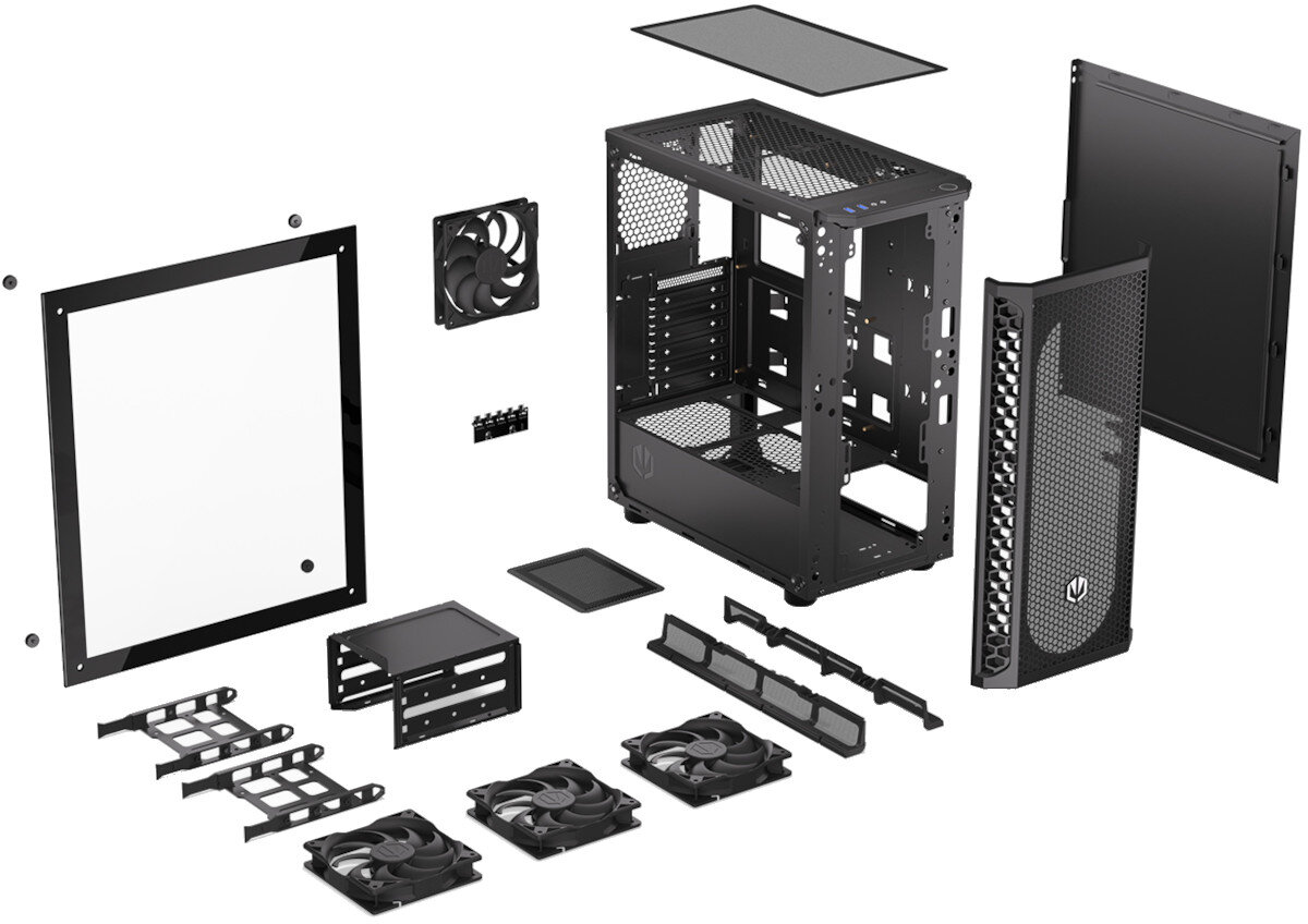 Obudowa ENDORFY Signum 300 Air duzo miejsca