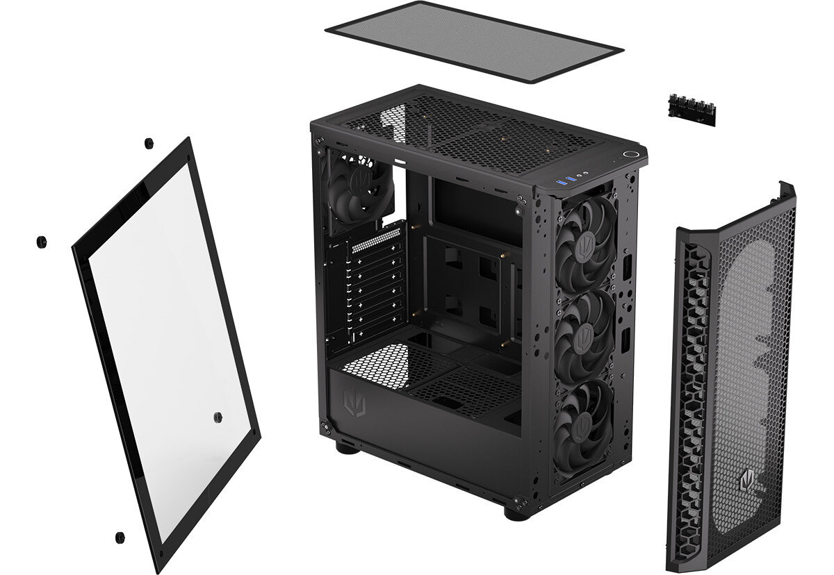 Obudowa ENDORFY Signum 300 Air dobrze zaprojektowana budowa