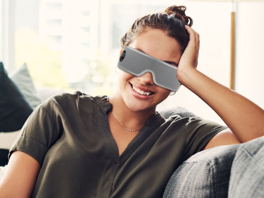 Masażer do oczu ALPHA Eyelax tryby masażu