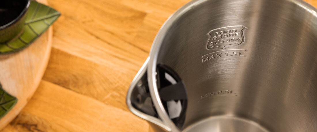 Czajnik BEKO WKM 7322 DX (1.5L) Szary Podwójna izolacja podwójne ścianki wygoda zatrzymanie ciepła