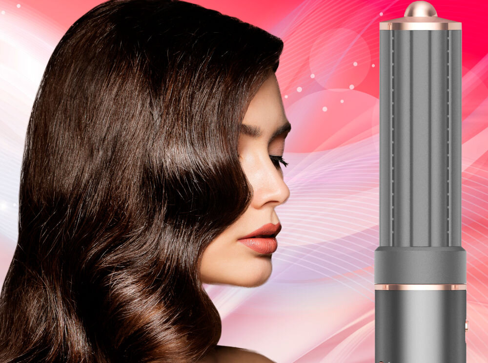 Suszarka WEBBER HD4 5w1 1300W efektywne duże romantyczne loki szeroka końcówka naturalne miękkie fale klasyczna elegancja wdzięk wieczorne wyjścia randki weselne przyjęcia optymalne wykończenie 