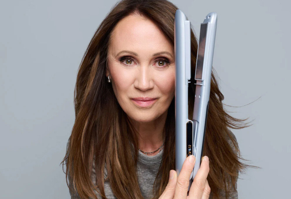 Prostownica SKINVIBE Astra SteamPlasma Srebrny Kontrola temperatury zakres czytelny wyświetlacz LED dopasowanie ustawienia stylizacja