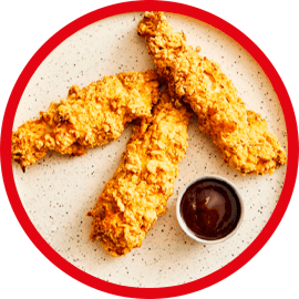 Danie - chrupiące wykończenie