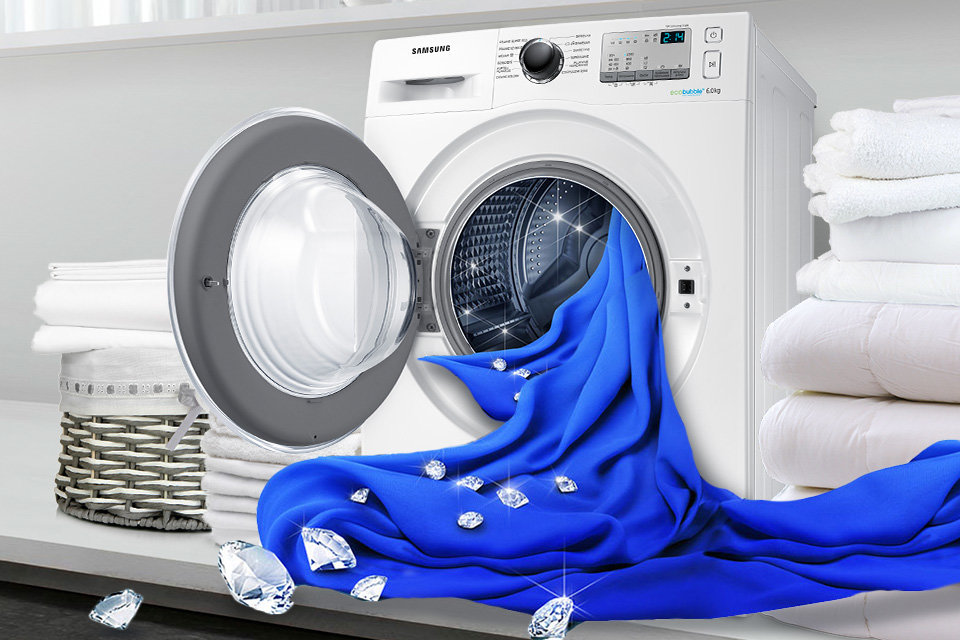 Samsung
Bęben
Diamond.
Dba
o
delikatne
tkaniny