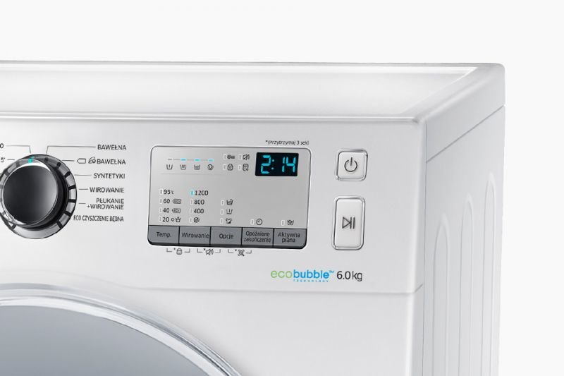 Samsung
11
programów
prania.
Intuicyjne
sterowanie
dla
Twojej
wygody