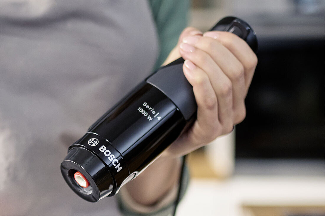 Blender BOSCH ErgoMaster MSM4B622 Uchwyt SoftTouch wygoda komfort obsługa pewny chwyt ErgoMaster kształt