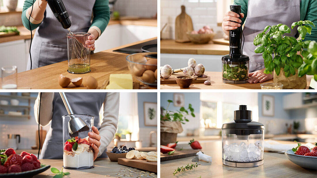 Blender BOSCH ErgoMaster MSM4B622 Mini rozdrabniacz kruszenie lodu ostrze stal nierdzewna możliwości